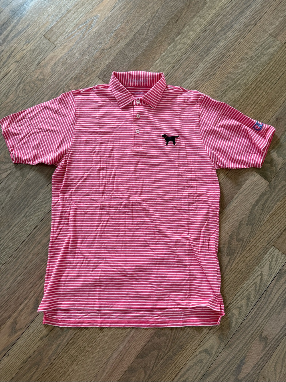 B.DRADDY Striped Polo Shirt